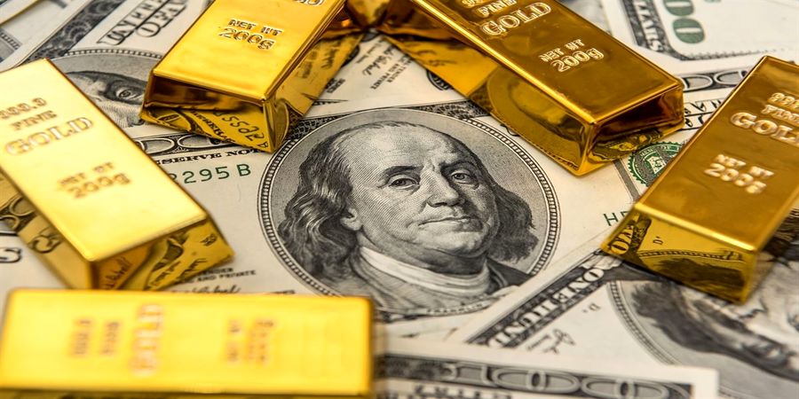 قیمت طلا در مسیر کاهشی /دلار قدرت گرفت