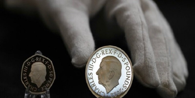 رونمایی انگلیس از سکه‌های جدید با تصویر چارلز سوم
