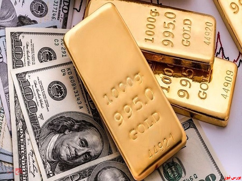 نزول قیمت طلا به زیر ۱۷۰۰ دلار
